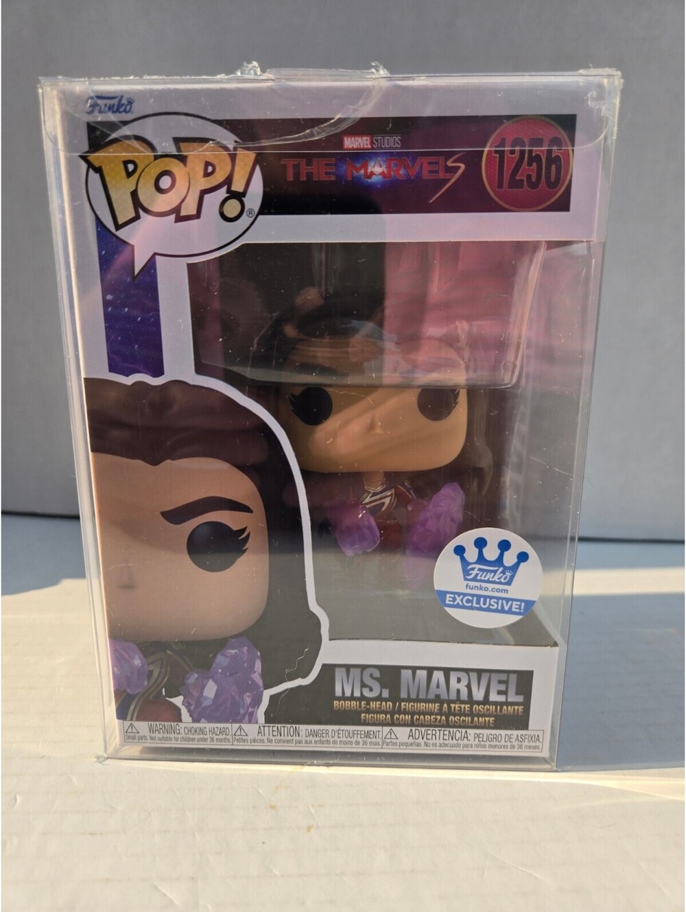 Funko Pop!  The Marvels Ms. Marvel #1256 Exclusive Funko Shop Exclusive